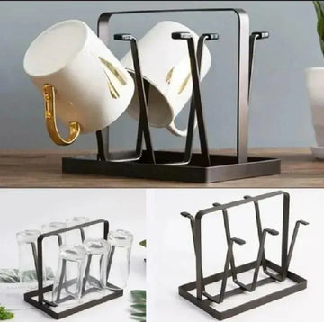 Metal Glass Holder for Home Decor