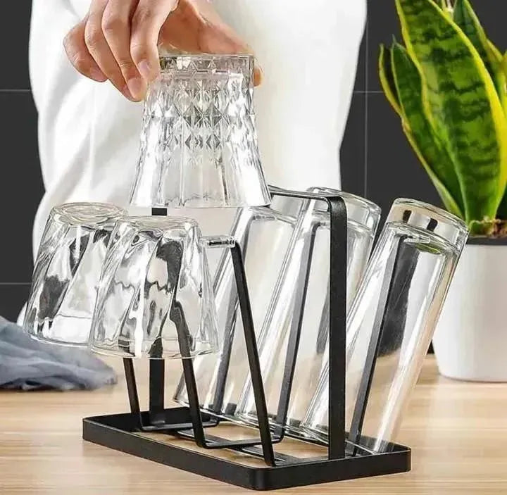 Metal Glass Holder for Home Decor